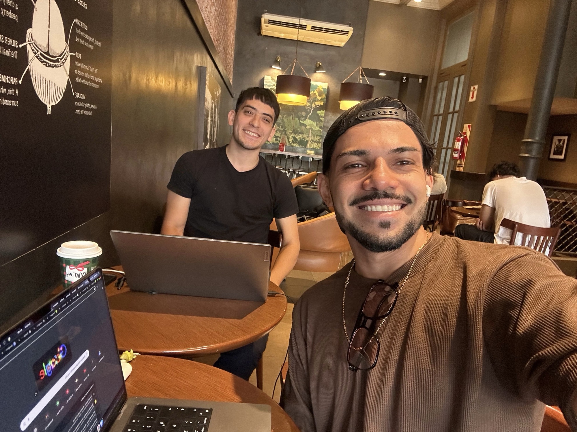 Lucas y yo, al principio de todo